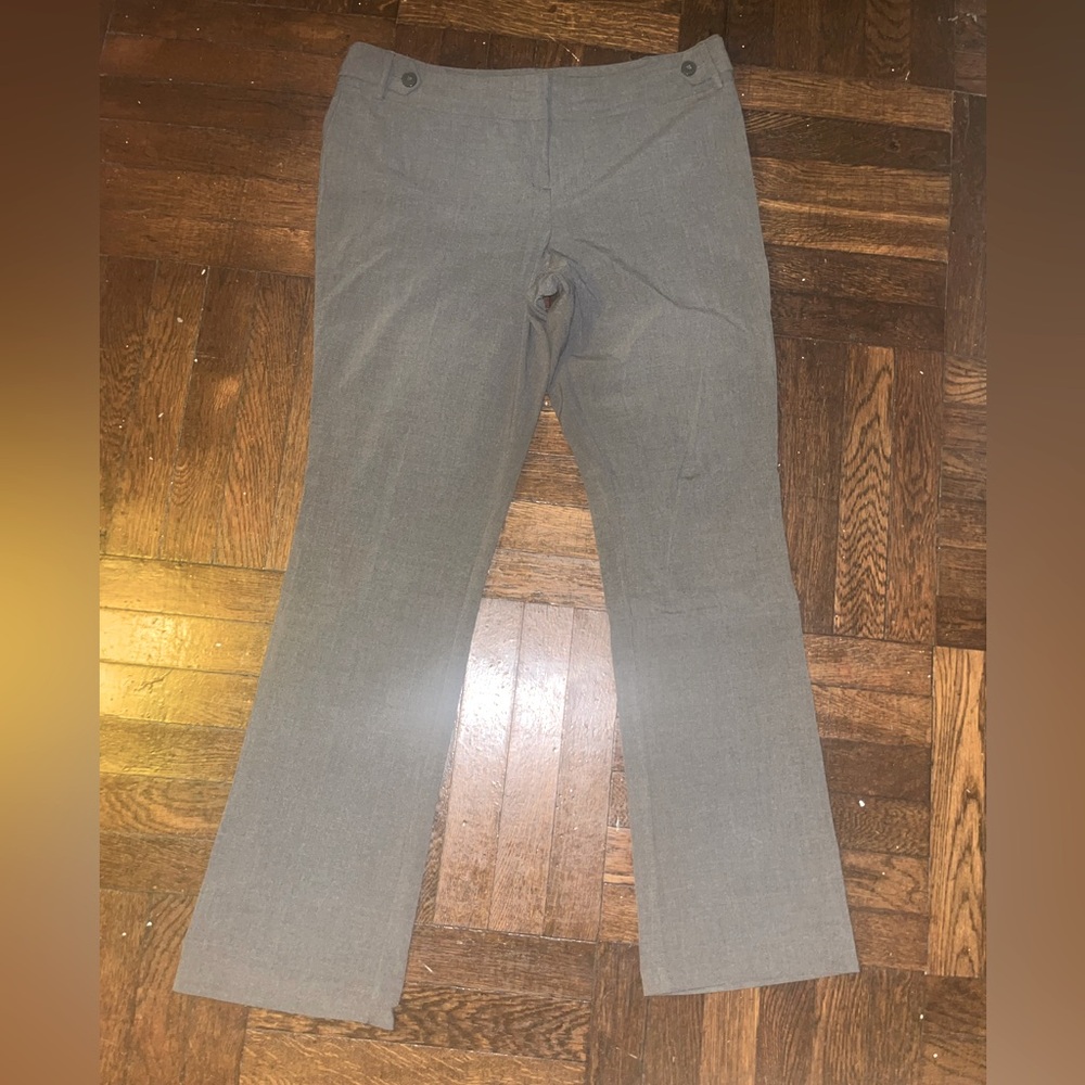 Bootleg stretch grey trousers from NY&Co